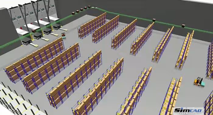 logistics simulation